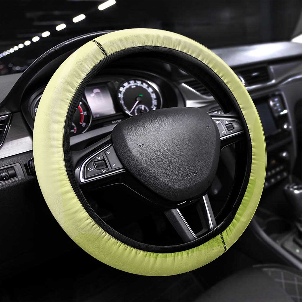 New Zealand Kiwi Steering Wheel Cover I Just Really Like Kiwis DT04 Universal Fit Green - Polynesian Pride