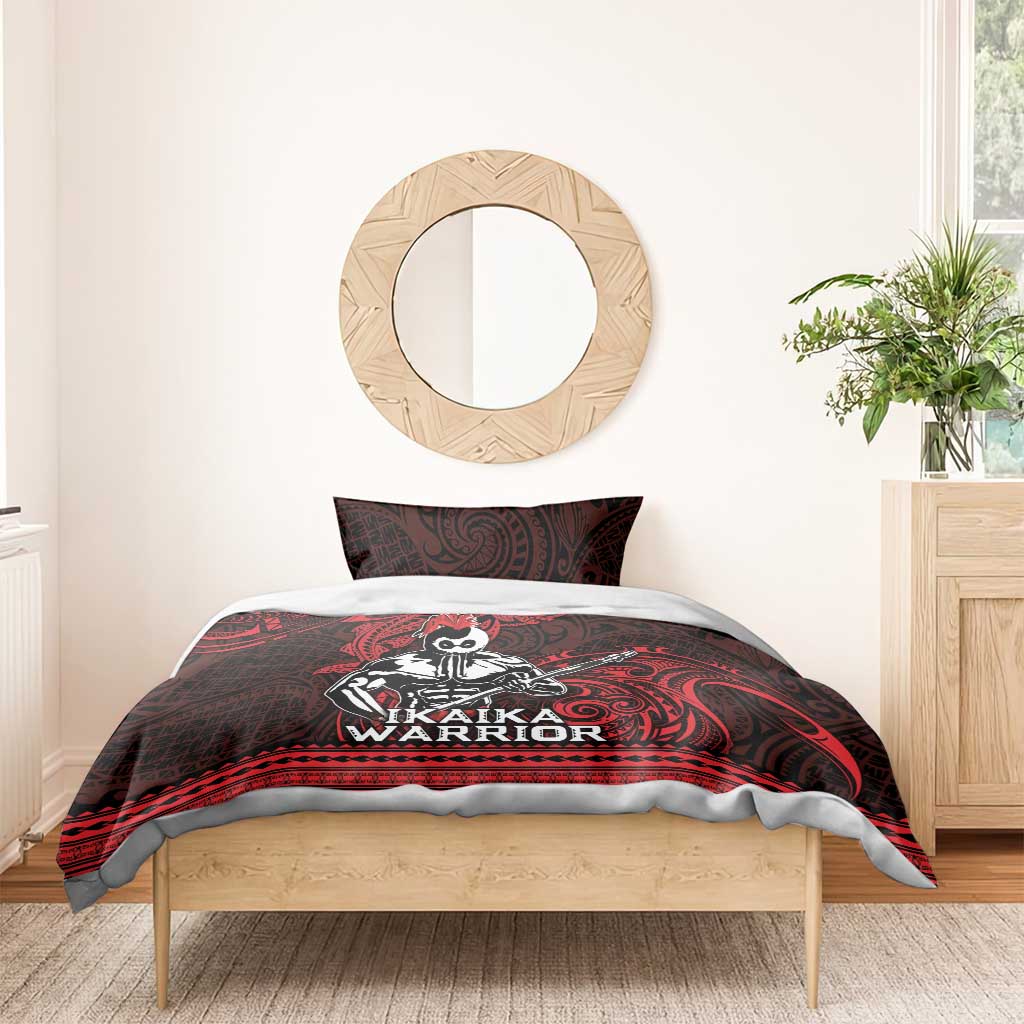 Hawaii Ikaika Warrior Bedding Set Hawaiian Tribal Tattoo