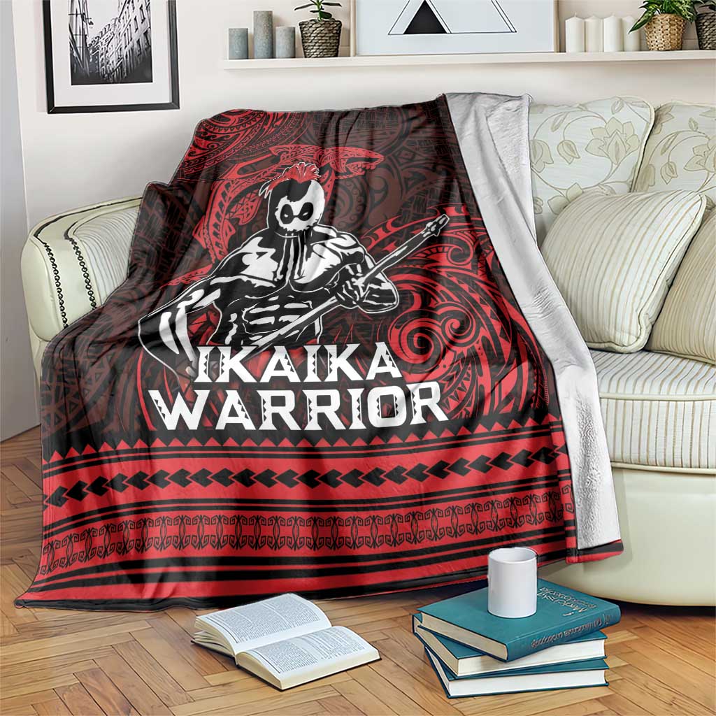 Hawaii Ikaika Warrior Blanket Hawaiian Tribal Tattoo