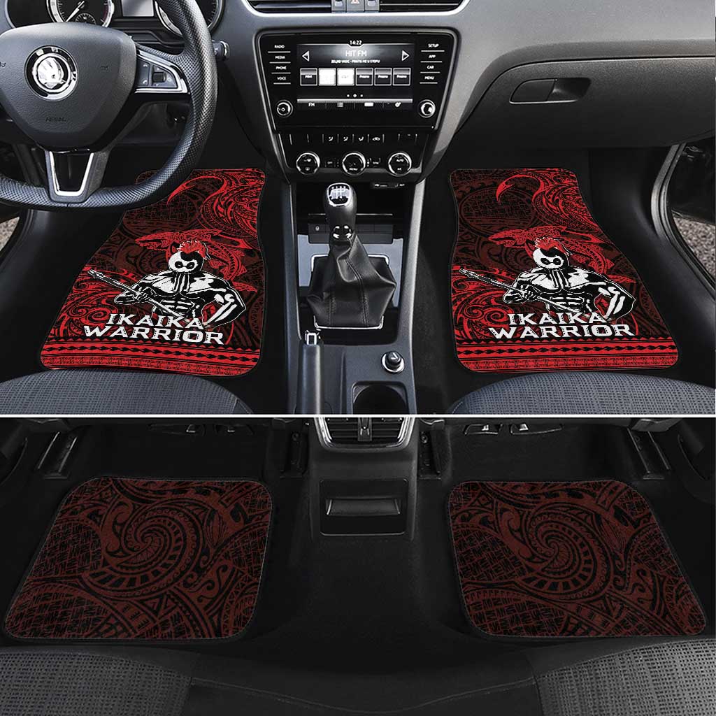 Hawaii Ikaika Warrior Car Mats Hawaiian Tribal Tattoo