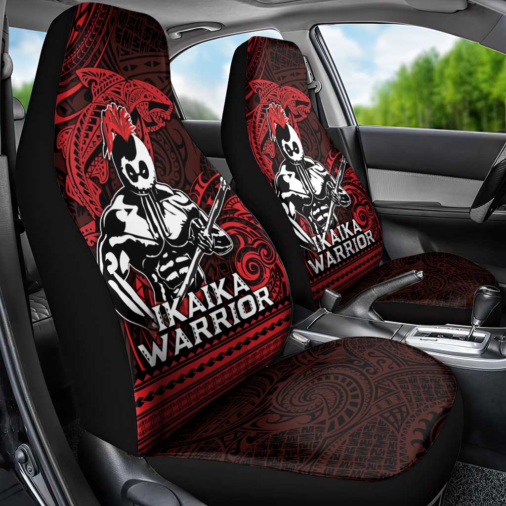 Hawaii Ikaika Warrior Car Seat Cover Hawaiian Tribal Tattoo
