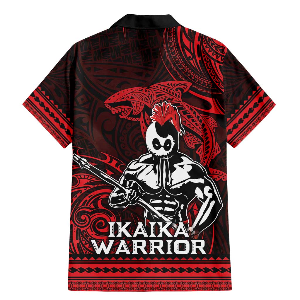 Hawaii Ikaika Warrior Family Matching Mermaid Dress and Hawaiian Shirt Hawaiian Tribal Tattoo