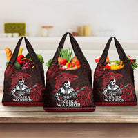 Hawaii Ikaika Warrior Grocery Bag Hawaiian Tribal Tattoo