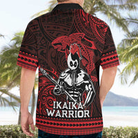 Hawaii Ikaika Warrior Hawaiian Shirt Hawaiian Tribal Tattoo