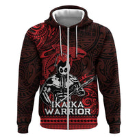 Hawaii Ikaika Warrior Hoodie Hawaiian Tribal Tattoo