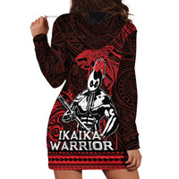 Hawaii Ikaika Warrior Hoodie Dress Hawaiian Tribal Tattoo