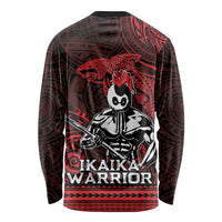 Hawaii Ikaika Warrior Long Sleeve Shirt Hawaiian Tribal Tattoo