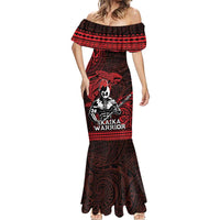 Hawaii Ikaika Warrior Mermaid Dress Hawaiian Tribal Tattoo