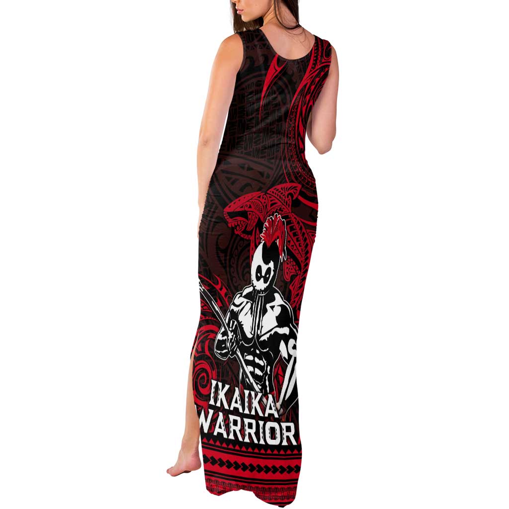 Hawaii Ikaika Warrior Tank Maxi Dress Hawaiian Tribal Tattoo