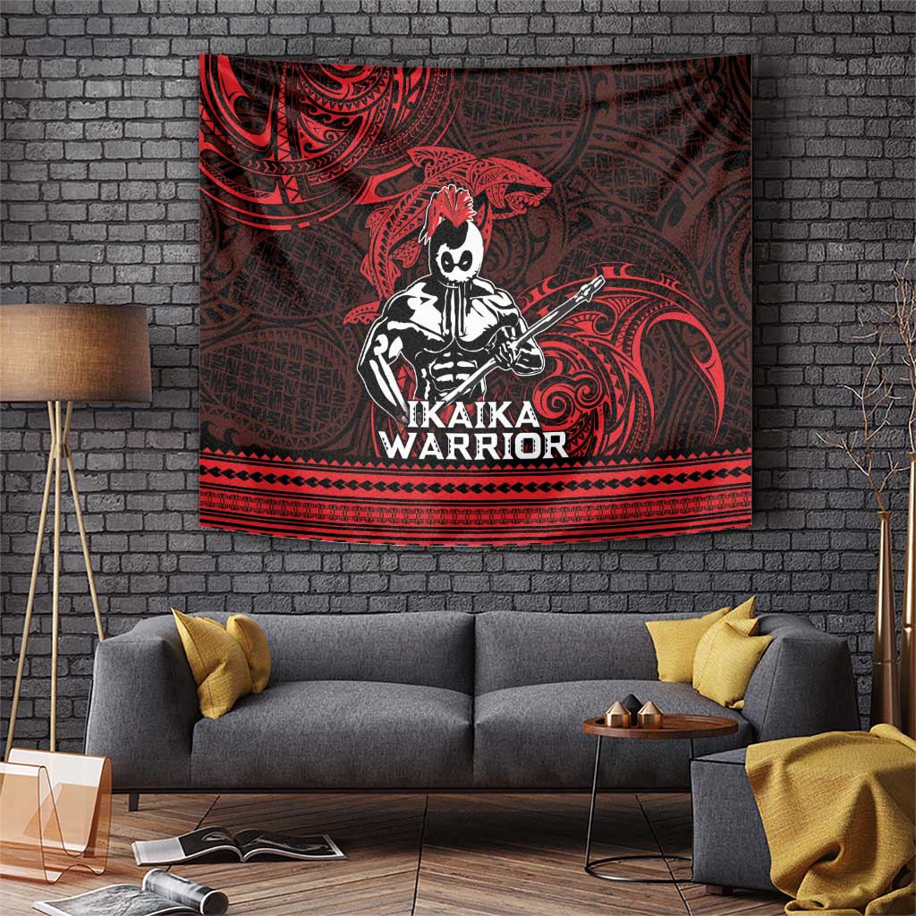 Hawaii Ikaika Warrior Tapestry Hawaiian Tribal Tattoo