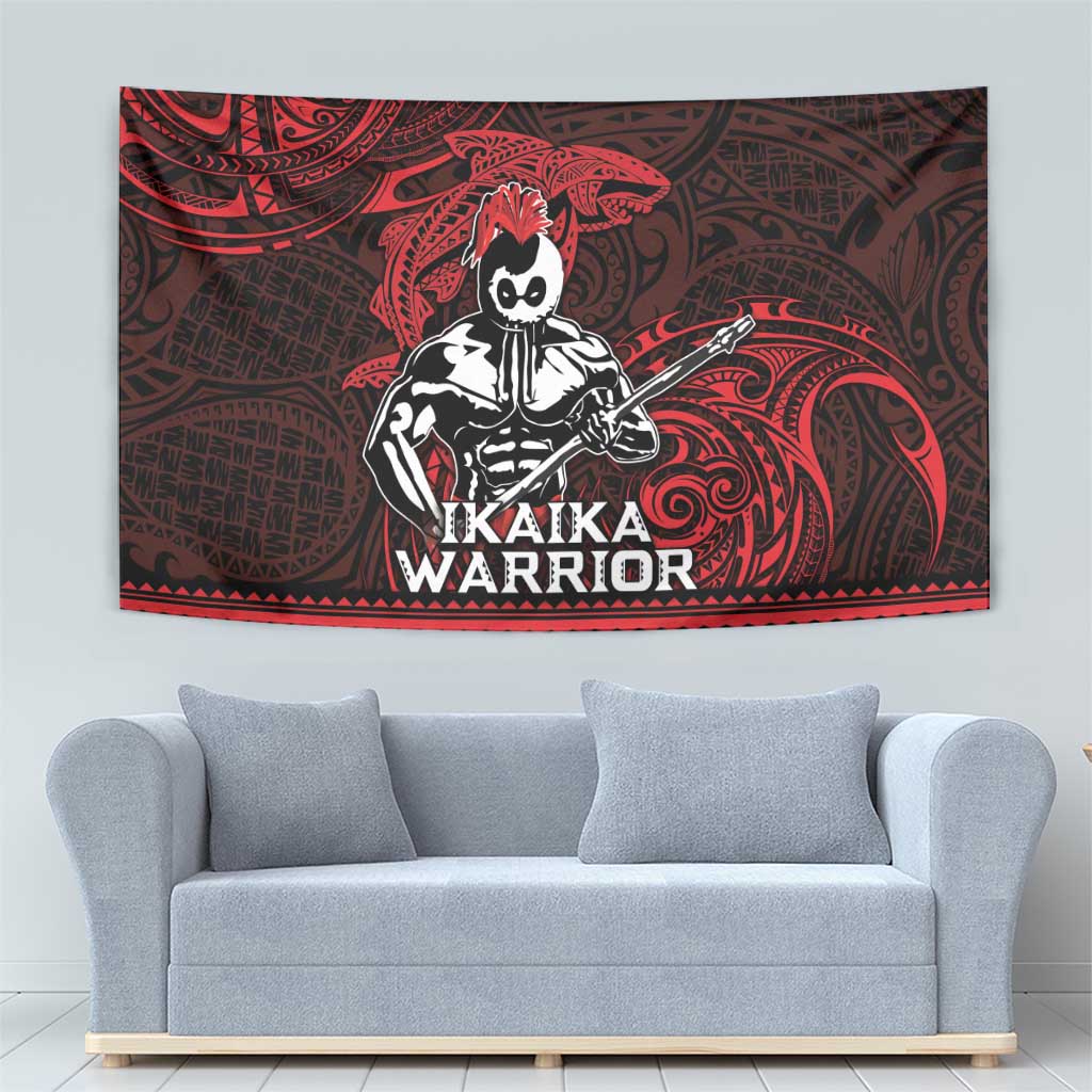 Hawaii Ikaika Warrior Tapestry Hawaiian Tribal Tattoo