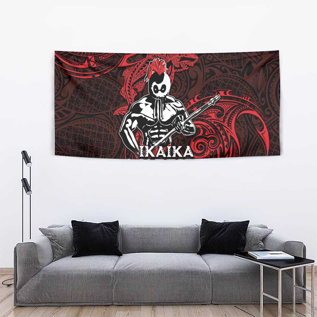 Hawaii Ikaika Warrior Tapestry Hawaiian Tribal Tattoo