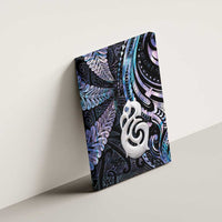 New Zealand Aotearoa Canvas Wall Art Maori Hei Manaia Purple Paua Shell DT04 - Polynesian Pride