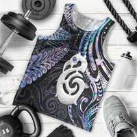 New Zealand Aotearoa Men Tank Top Maori Hei Manaia Purple Paua Shell DT04 - Polynesian Pride