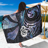 New Zealand Aotearoa Sarong Maori Hei Manaia Purple Paua Shell