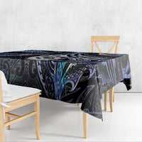 New Zealand Aotearoa Tablecloth Maori Hei Manaia Purple Paua Shell DT04 - Polynesian Pride
