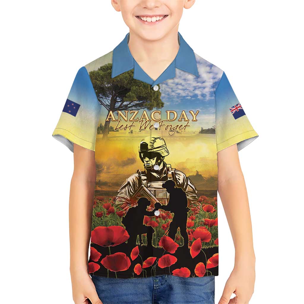 New Zealand ANZAC Day Hawaiian Shirt The Ode Remembrance And Poppy DT04 - Polynesian Pride