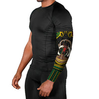Vanuatu Language Week Arm Sleeves Boar Tusk Warrior Tribal Floral Pattern