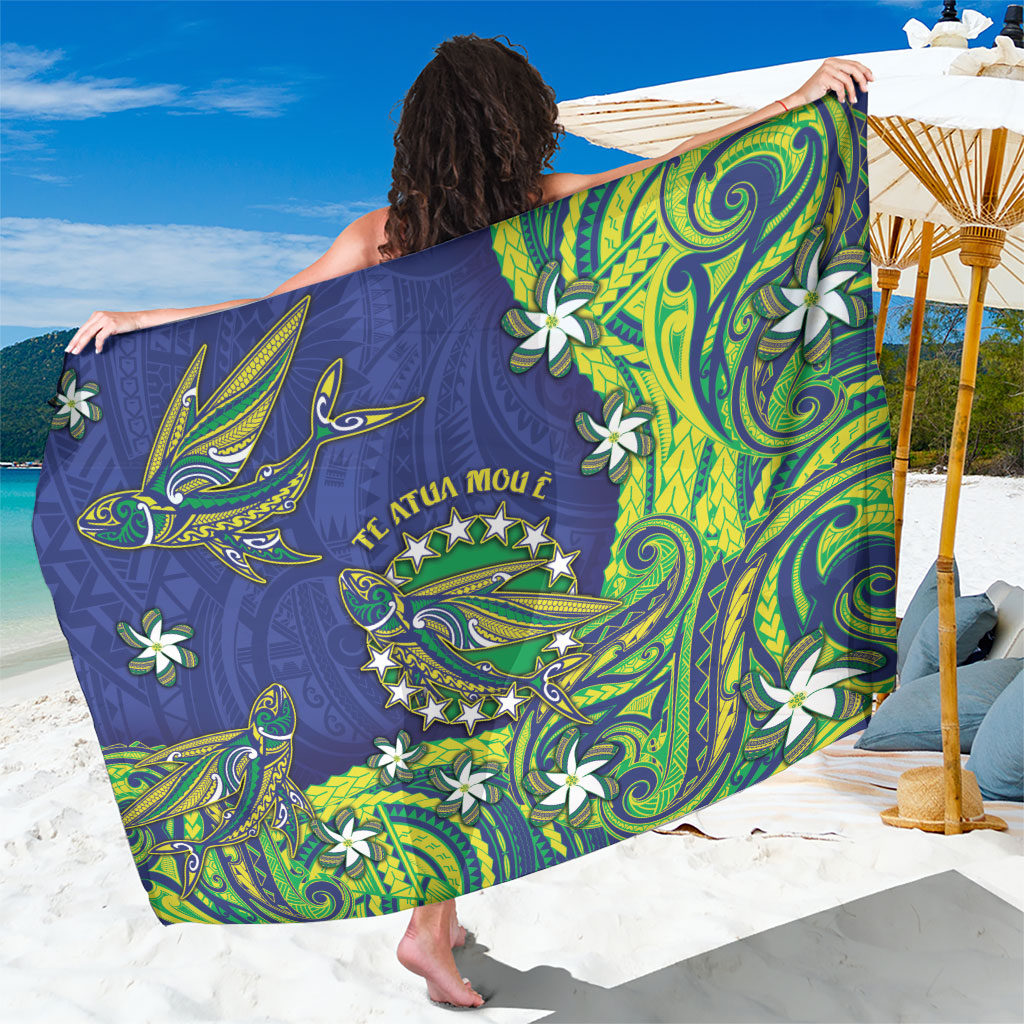 Cook Islands Language Week Sarong Flying Fish 15 Stars Tribal Patterns