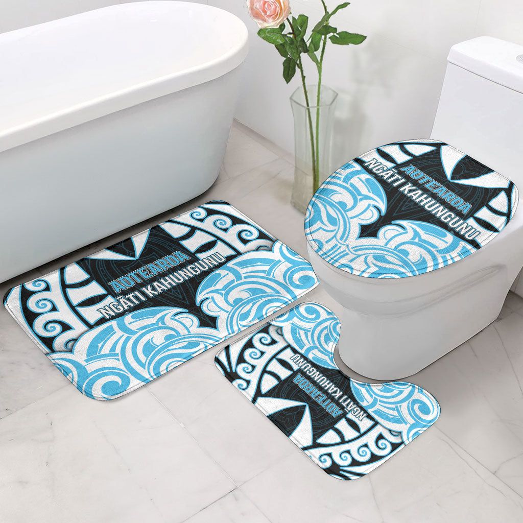 Aotearoa Ngati Kahungunu Bathroom Set New Zealand Traditional Maori Pattern