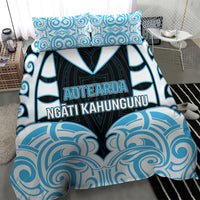 Aotearoa Ngati Kahungunu Bedding Set New Zealand Traditional Maori Pattern