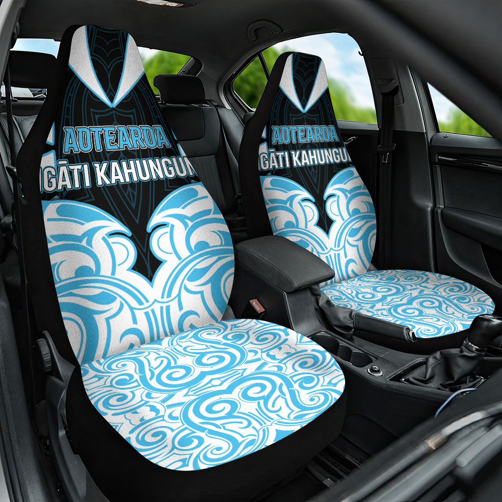 Aotearoa Ngati Kahungunu Car Seat Cover New Zealand Traditional Maori Pattern