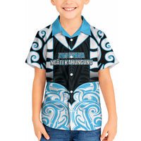 Custom Aotearoa Ngati Kahungunu Hawaiian Shirt New Zealand Traditional Maori Pattern