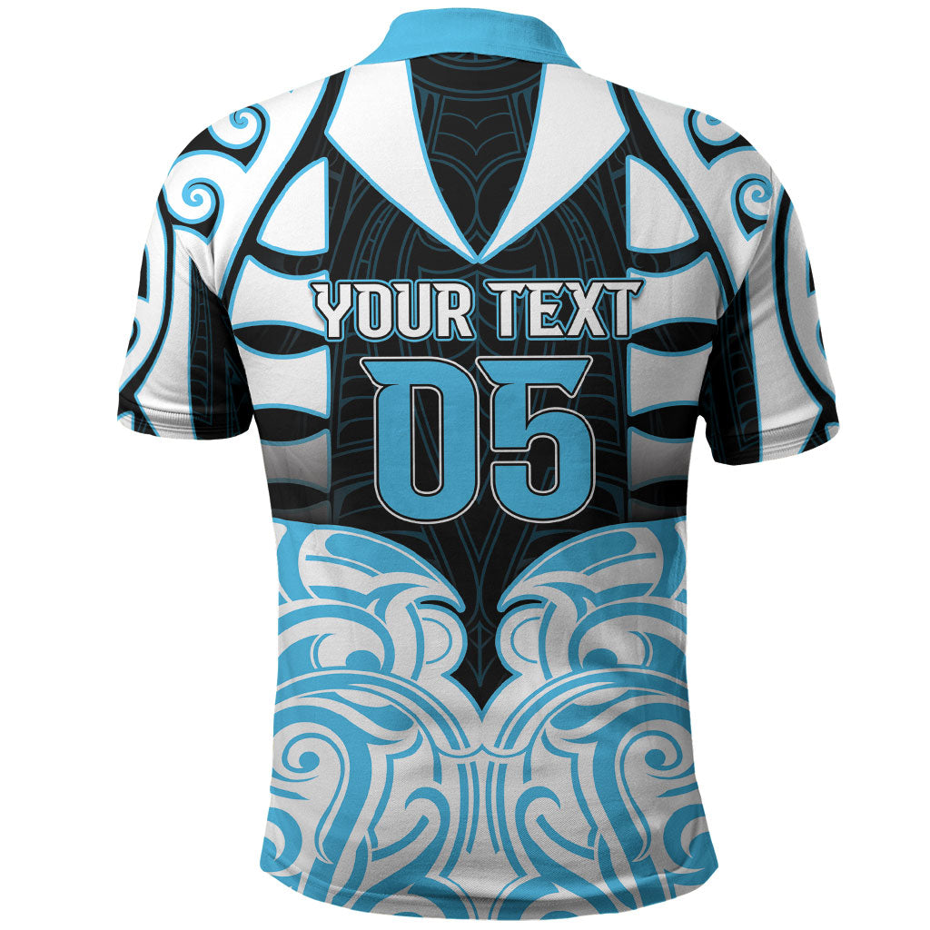 Custom Aotearoa Ngati Kahungunu Polo Shirt New Zealand Traditional Maori Pattern