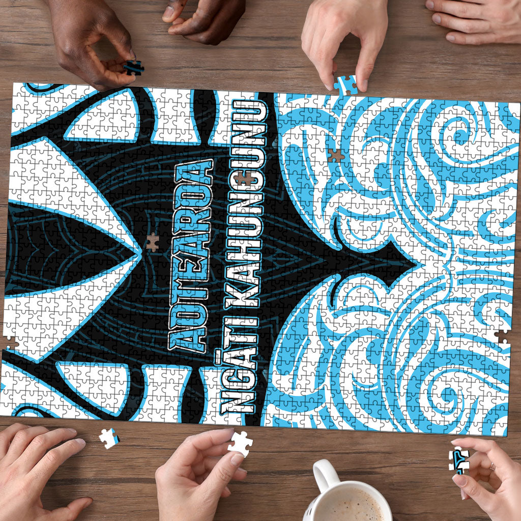 Aotearoa Ngati Kahungunu Puzzle New Zealand Traditional Maori Pattern