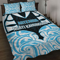 Aotearoa Ngati Kahungunu Quilt Bed Set New Zealand Traditional Maori Pattern