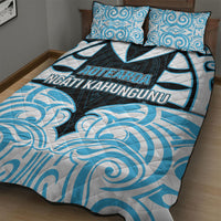 Aotearoa Ngati Kahungunu Quilt Bed Set New Zealand Traditional Maori Pattern
