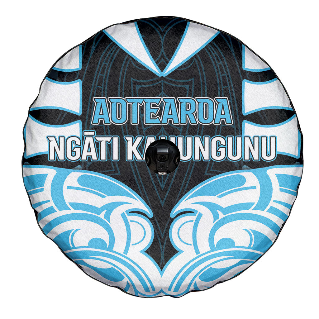 Aotearoa Ngati Kahungunu Spare Tire Cover New Zealand Traditional Maori Pattern