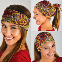 Aotearoa Waikato Tainui Neck Gaiter Maori Tribal Pattern Koru Motif