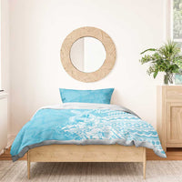 Hawaii Kanaka Maoli Bedding Set Polynesian Turtle Tattoo