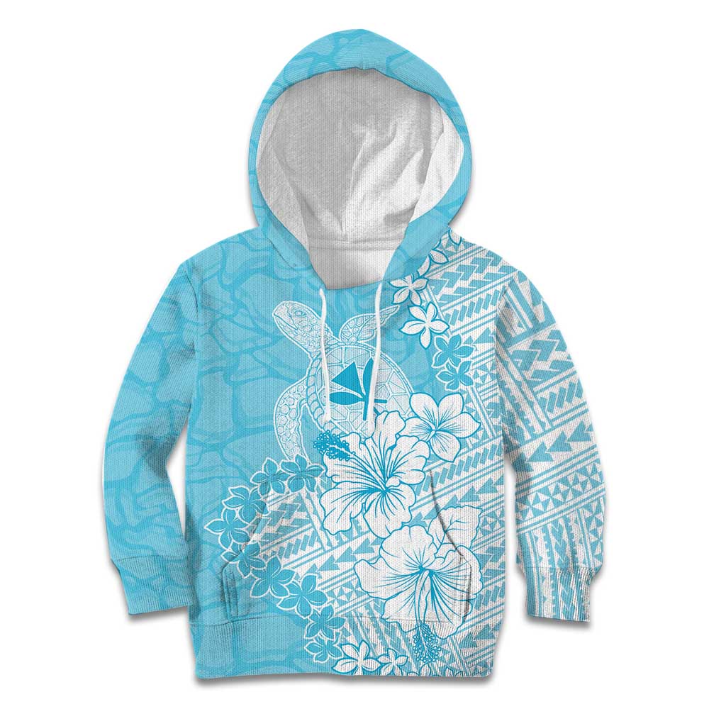 Hawaii Kanaka Maoli Kid Hoodie Polynesian Turtle Tattoo
