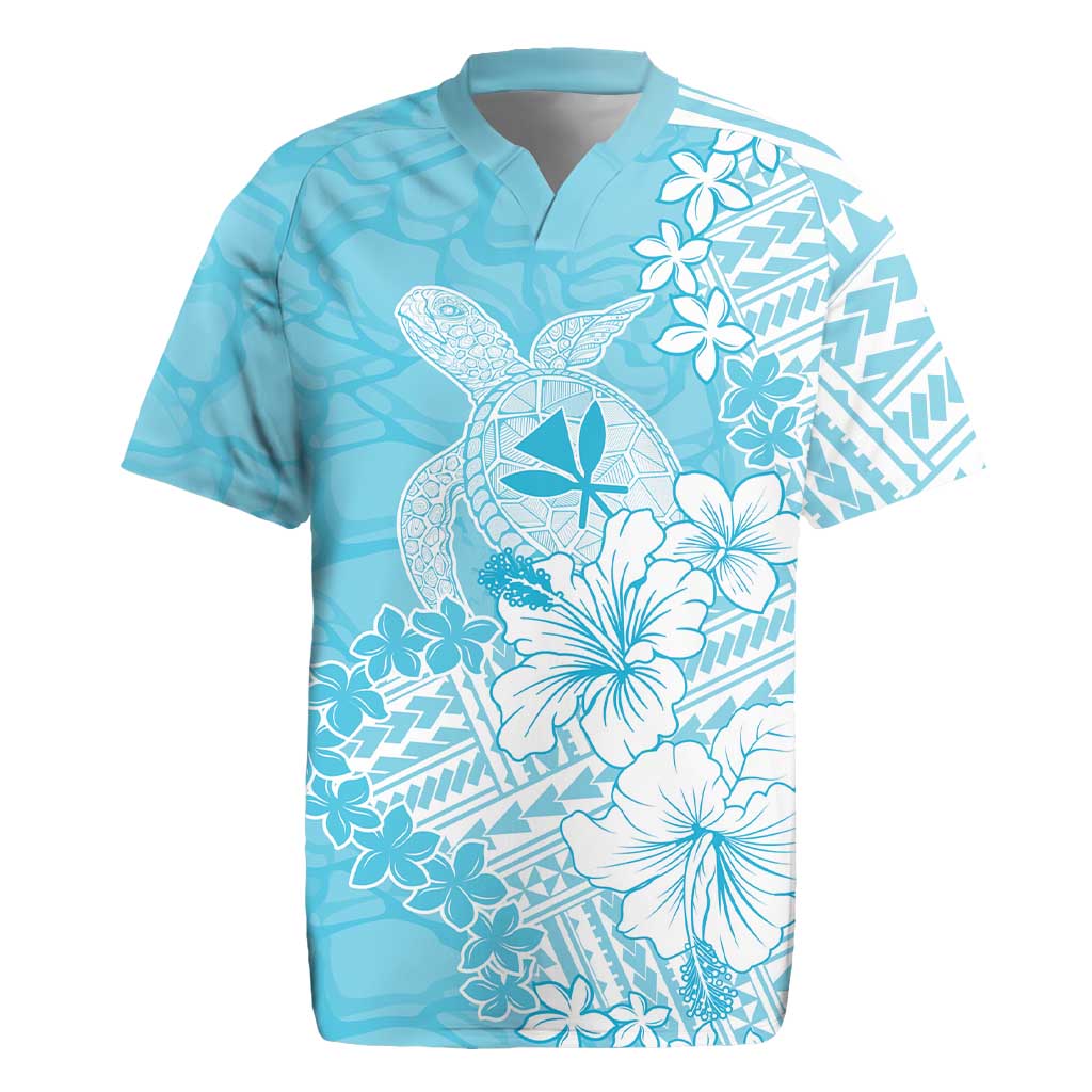 Hawaii Kanaka Maoli Rugby Jersey Polynesian Turtle Tattoo