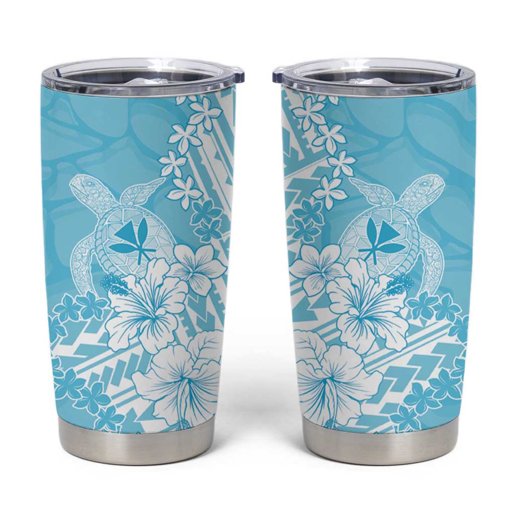 Hawaii Kanaka Maoli Tumbler Cup Polynesian Turtle Tattoo