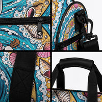 3D Illusion Hula Ghost Halloween Duffle Bag Hawaiian Ukulele Spirit Ocean Vortex DT05 - Polynesian Pride