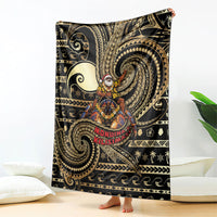 Niue Christmas Blanket Santa Riding Coconut Crab DT05 - Polynesian Pride