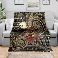 Niue Christmas Blanket Santa Riding Coconut Crab DT05 - Polynesian Pride