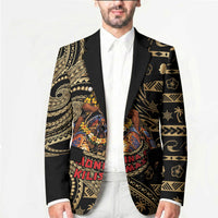 Niue Christmas Blazer Santa Riding Coconut Crab DT05 - Polynesian Pride
