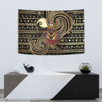 Niue Christmas Tapestry Santa Riding Coconut Crab DT05 - Polynesian Pride