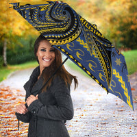 Tokelau Christmas Umbrella Santa Riding Sea Turtle DT05 - Polynesian Pride