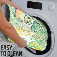 Hawaii Pineapple Bathroom Set Cute Cosplay Turtle Plumeria Spiral