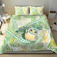 Hawaii Pineapple Bedding Set Cute Cosplay Turtle Plumeria Spiral DT05 - Polynesian Pride