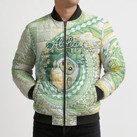 Hawaii Pineapple Bomber Puffer Jacket Cute Cosplay Turtle Plumeria Spiral DT05 - Polynesian Pride
