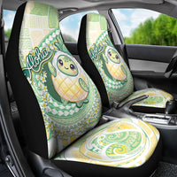 Hawaii Pineapple Car Seat Cover Cute Cosplay Turtle Plumeria Spiral DT05 - Polynesian Pride