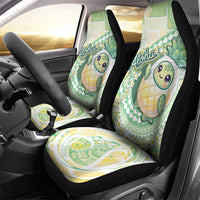 Hawaii Pineapple Car Seat Cover Cute Cosplay Turtle Plumeria Spiral DT05 - Polynesian Pride