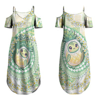 Hawaii Pineapple Couples Matching Summer Maxi Dress and Hawaiian Shirt Cute Cosplay Turtle Plumeria Spiral DT05 - Polynesian Pride