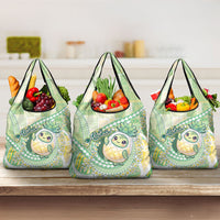 Hawaii Pineapple Grocery Bag Cute Cosplay Turtle Plumeria Spiral